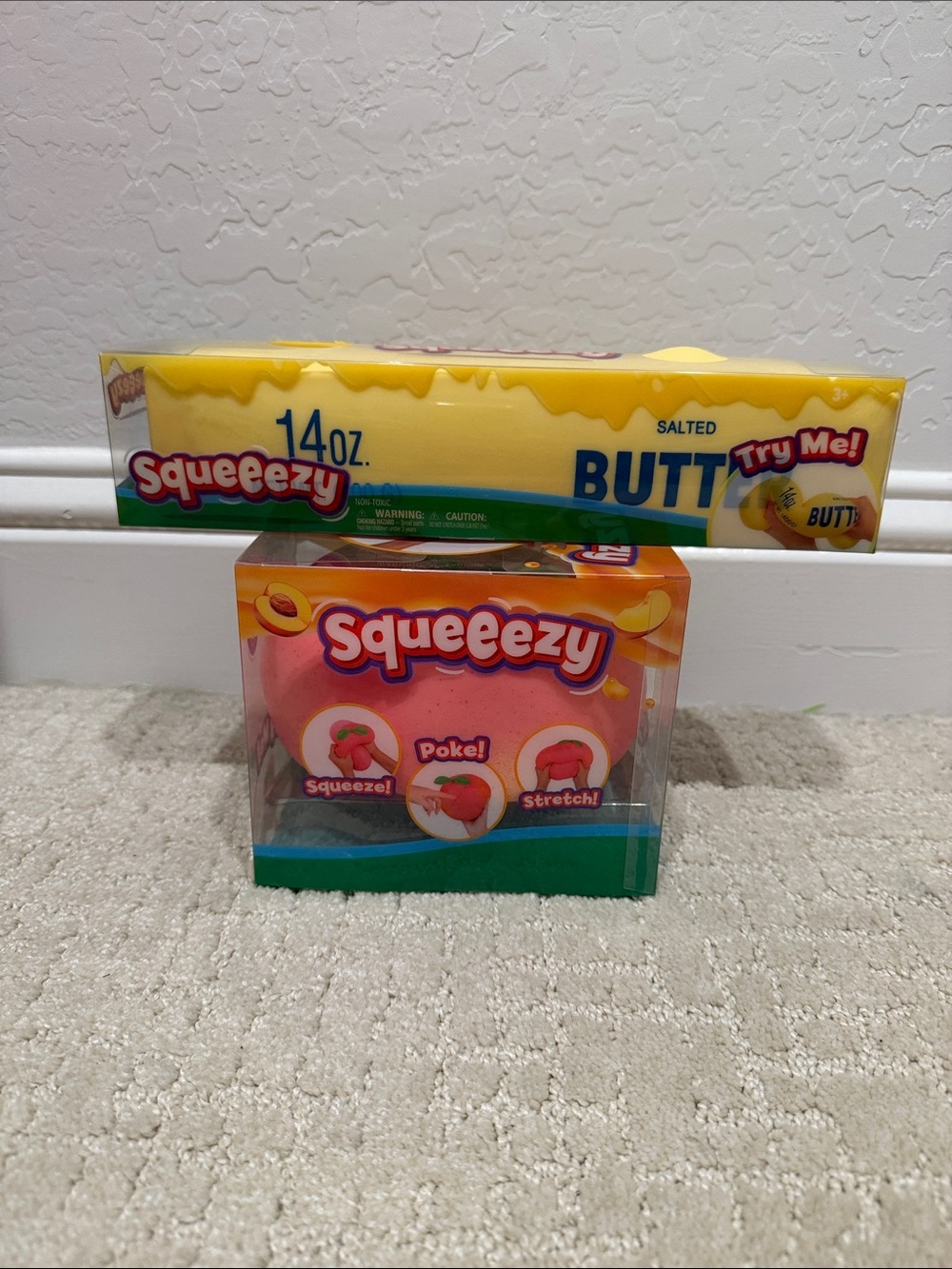 Squeezy peace and butter